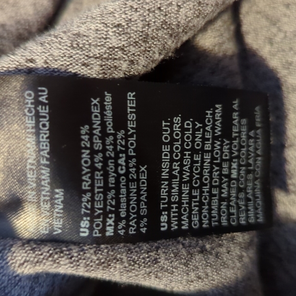 White House Black Market Gray dress. Size small - Picture 4 of 6